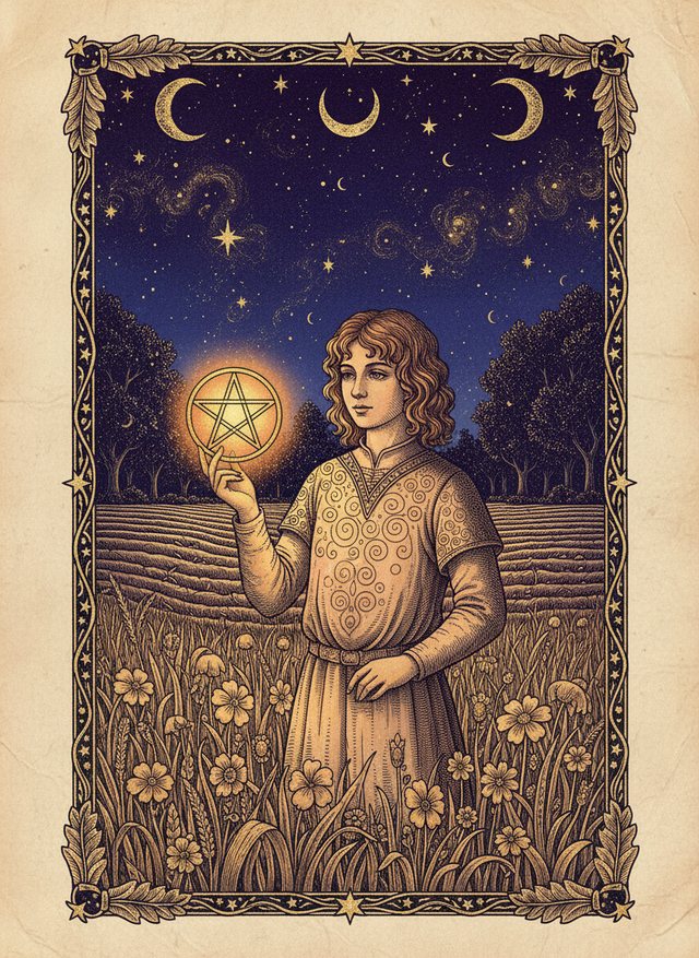 Page of Pentacles tarot card