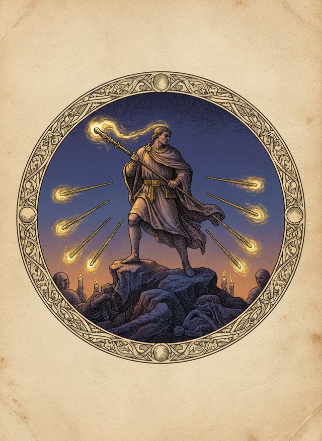 Seven of Wands tarot card