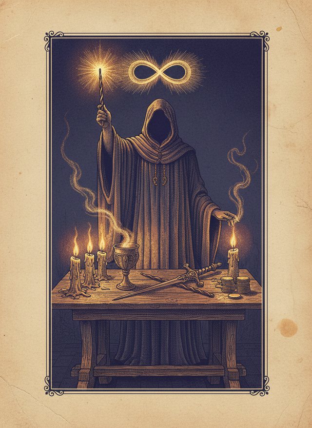 The Magician tarot card