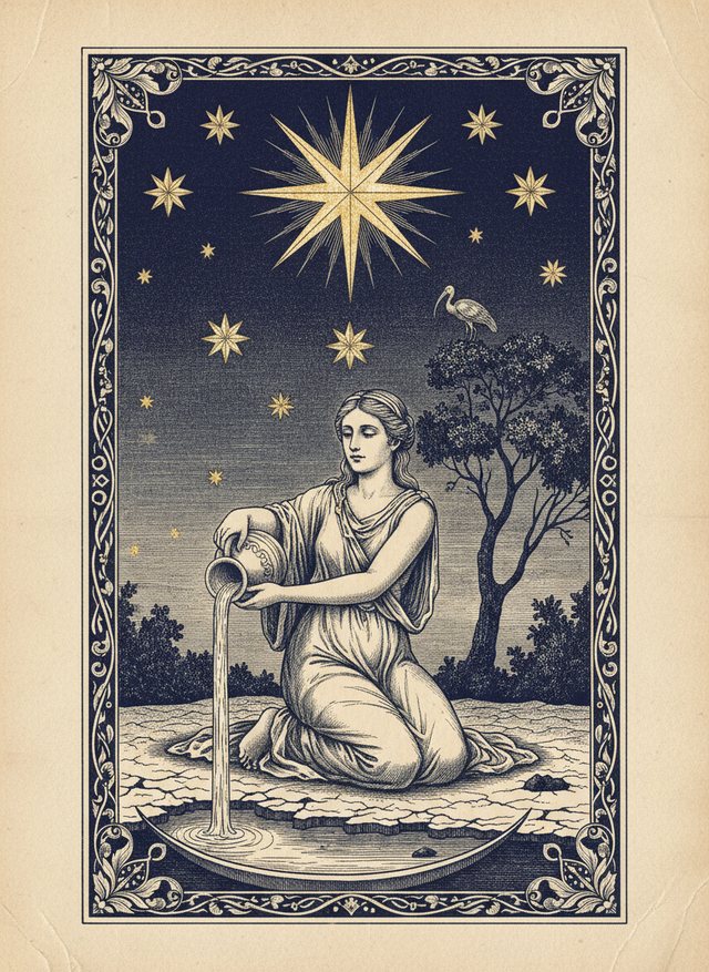 The Star tarot card